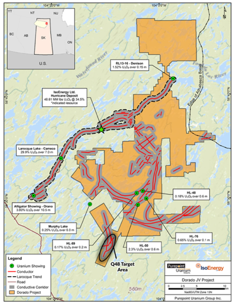 IsoEnergy und Purepoint bestätigen Uranentdeckung bei ersten Bohrungen auf dem Dorado Joint Venture Projekt