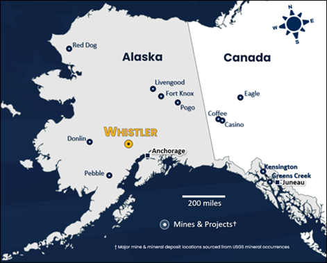U.S. GoldMining Inc. kündigt Pläne zum Beginn einer wirtschaftlichen Erstbewertung vom Whistler Gold-Kupfer-Projekt in Alaska an