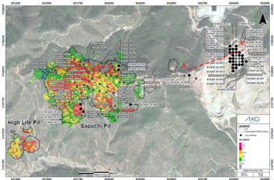 Axo Metals Drilling Intercepts 48.0 Metres of 1.18 g/t Au From Surface at Recently Discovered Luz del Cobre Target; Additional Results Include 3.94 g/t Au Over 15.0 Metres