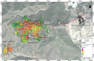 Axo Metals Drilling Intercepts 48.0 Metres of 1.18 g/t Au From Surface at Recently Discovered Luz del Cobre Target; Additional Results Include 3.94 g/t Au Over 15.0 Metres