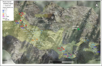 Trillium Gold Reports High-Grade Gold Values Over Significant Strike Lengths From Surface Channel Sampling at Rivard  