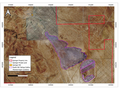Blue Moon Announces Springer Tungsten 67,000 Metre Diamond Drill Program Focused on Resource Definition and Exploration and 18,000 Metre Historical Core Re-logging Program 