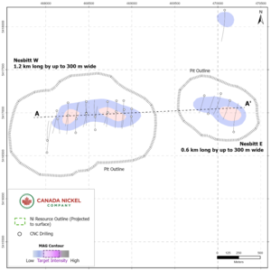 Canada Nickel Announces Initial Mineral Resource at Nesbitt and Delivers 46% Increase in Indicated Resource at Deloro 