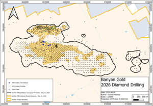 Banyan Gold Intersects 13.03 g/t Au over 14.2m at Powerline North, AurMac, Yukon, Canada