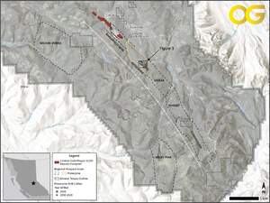 Osisko Gold bestätigt das Vorhandensein eines mineralisierten Systems mit Potenzial für den Tagebau im Zielgebiet „Proserpine“ auf dem regionalen Grundstück des Cariboo-Goldprojekts