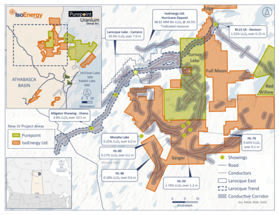 IsoEnergy and Purepoint Uranium Complete Joint Venture