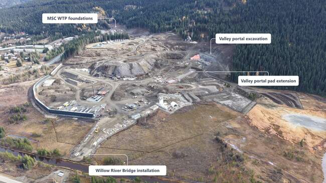 Osisko Gold gibt einen aktuellen Überblick über den Baufortschritt beim Cariboo-Goldprojekt