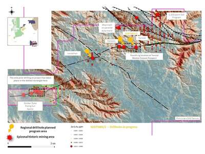 Mawson’s Subsidiary SXG Reports 249.5 g/t Gold Over 0.3 Metres in 270 Metre Step Out at Sunday Creek, Victoria, Australia 