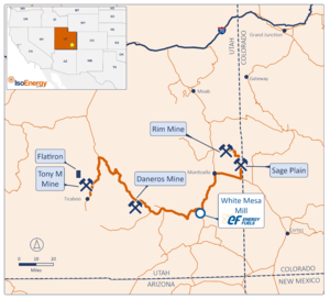 IsoEnergy Continues Systematic Drill Testing at Flatiron, Targeting Growth  Near Tony M Mine, Utah and Provides Bulk Sample Update